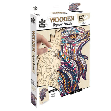 Wooden Jigsaw Puzzle 127 Piece, Eagle