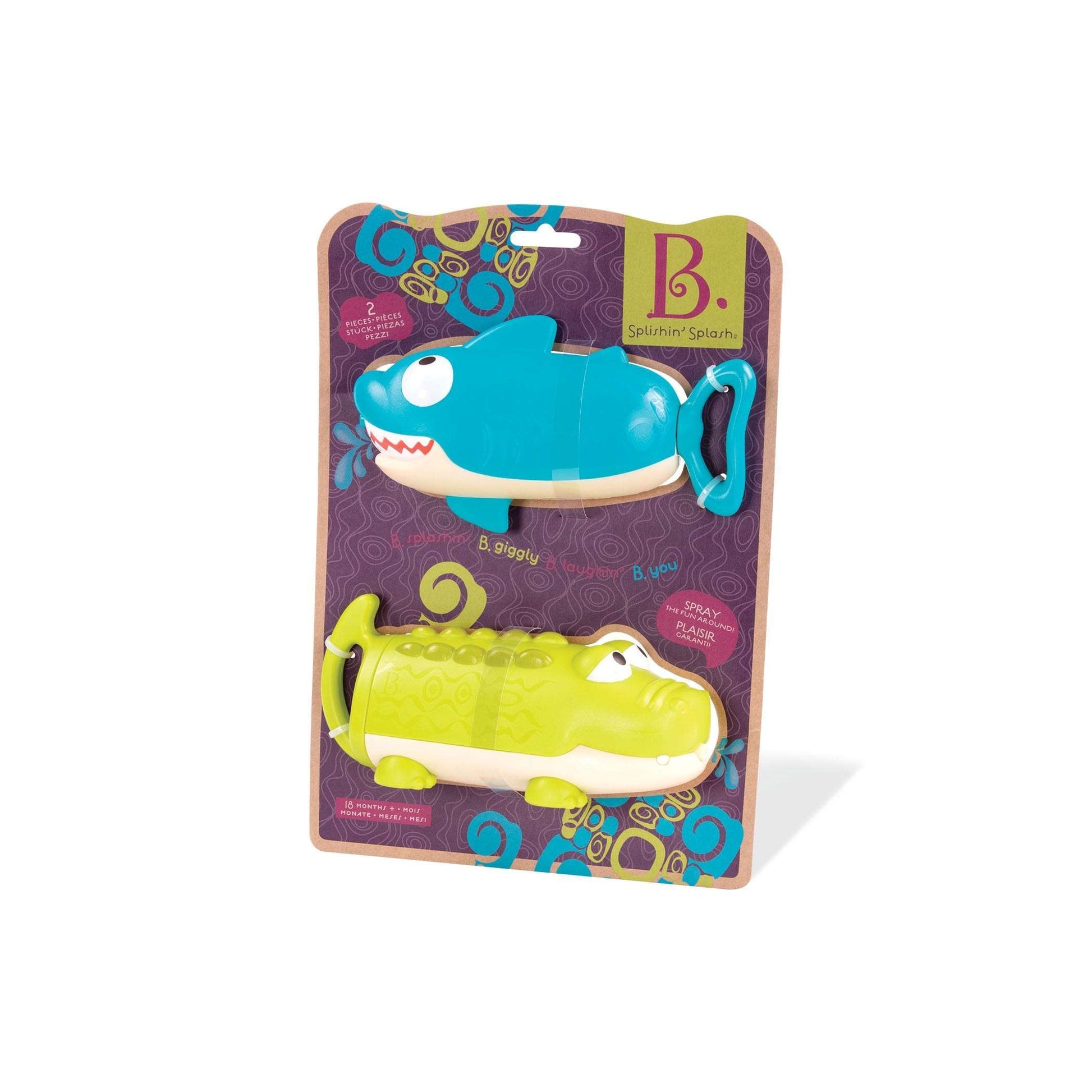 B. Animal Water Squirts 2 Assort The Toy Wagon
