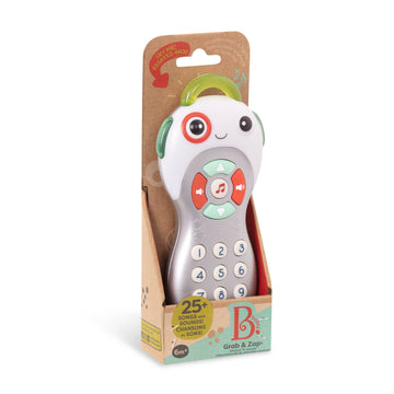 B. Grab & Zap Musical TV Remote The Toy Wagon