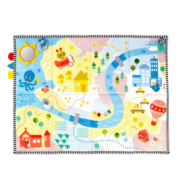 Baby Einstein Sea & City Sensory Playscape Plush Activity Mat The Toy Wagon