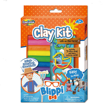Blippi Clay Kit The Toy Wagon
