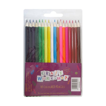 Craft Colour Pencils 18pc The Toy Wagon