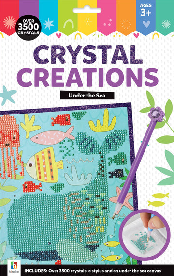 Crystal Creations Canvas Under the Sea Hang Sell The Toy Wagon
