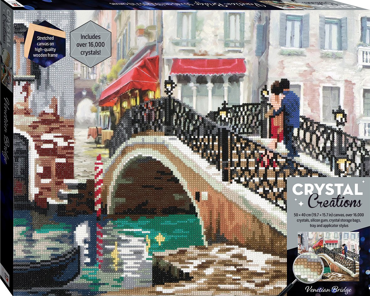 Crystal Creations Canvas: Venetian Bridge The Toy Wagon