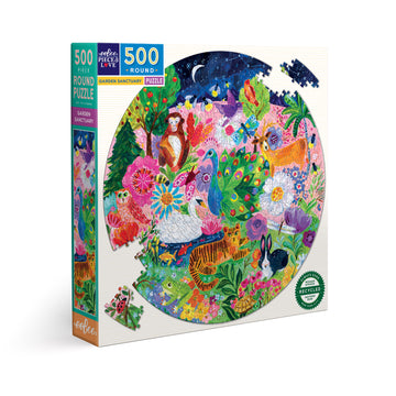eeBoo 500pc Puzzle Garden Sanctuary