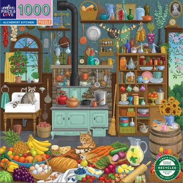 eeBoo 1000pc Puzzle Alchemists Kitchen Sq
