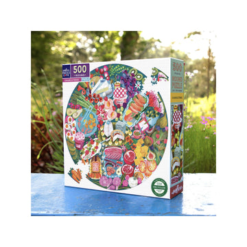 eeBoo 500pc Puzzle Charcuterie Rd