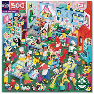 eeBoo 500pc Puzzle Whats Cooking? Sq