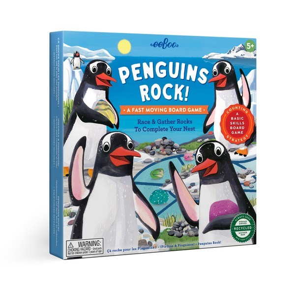 eeBoo Board Game Penguins Rock!