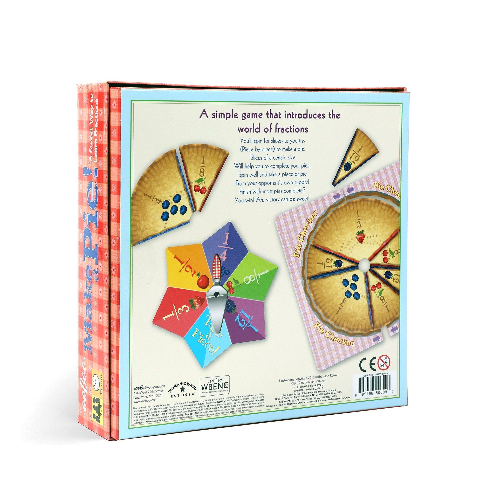eeBoo Game Make a Pie