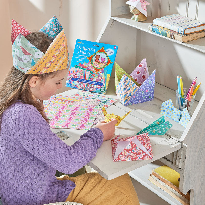 eeBoo Origami Papers Fun Patterns