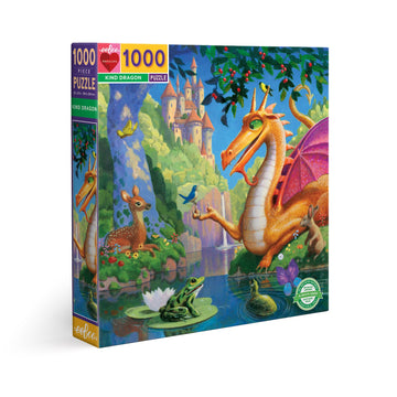 eeBoo 1000pc Puzzle Kind Dragon The Toy Wagon