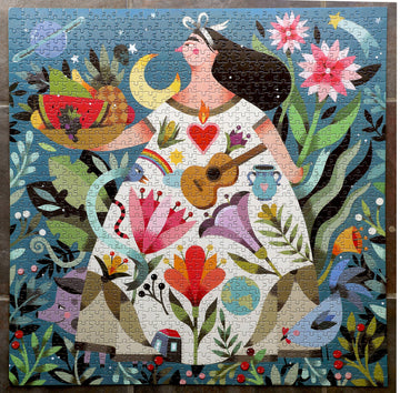 eeBoo 1000pc Puzzle Mother Earth