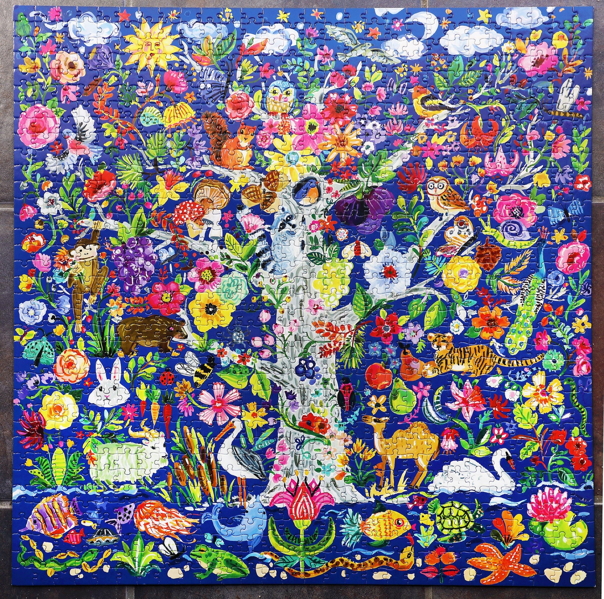 eeBoo 1000pc Puzzle Tree of Life The Toy Wagon