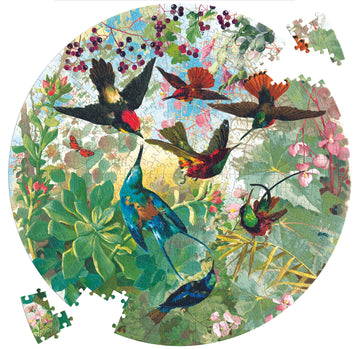 eeBoo 500pc Puzzle Hummingbirds Rd