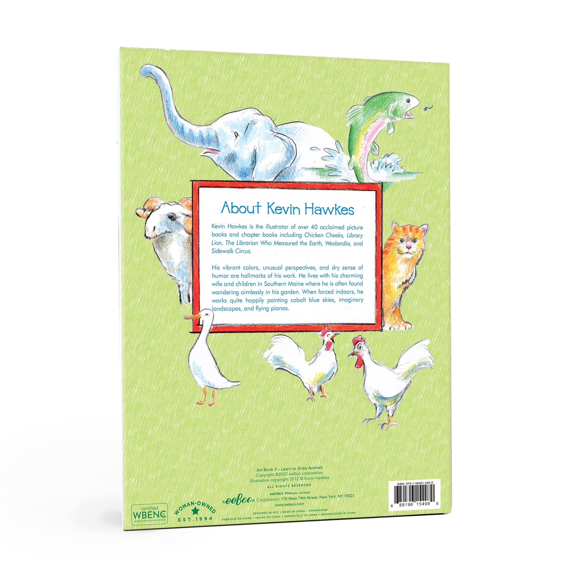 eeBoo Art Book 3 - Learn to Draw Animals The Toy Wagon