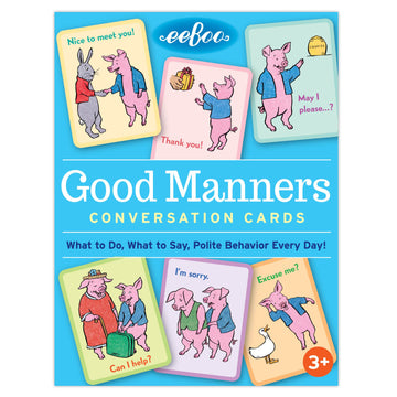 eeBoo Flashcards Good Manners