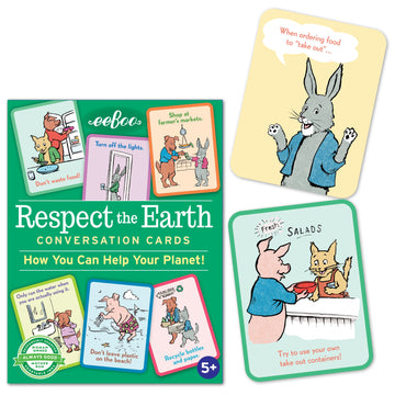 eeBoo Flashcards Respect The Earth