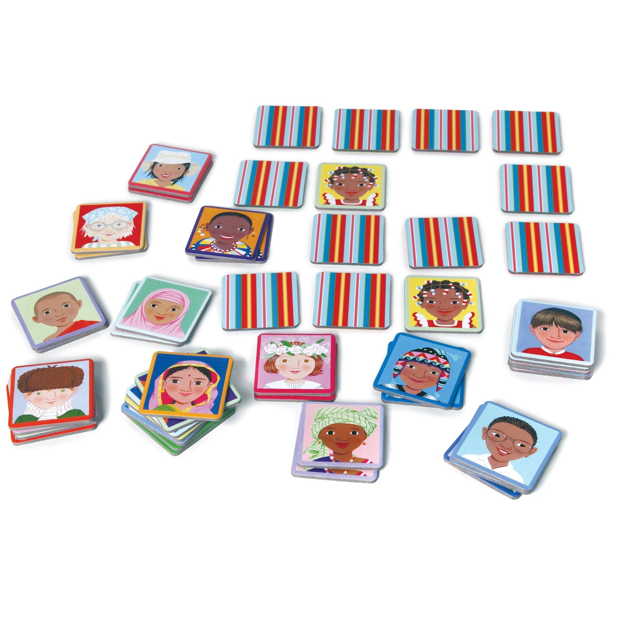 eeBoo Memory Game I Never Forget a Face E The Toy wagon