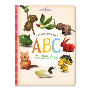 eeBoo Play with your Food ABC for Little Ones Book The Toy Wagon