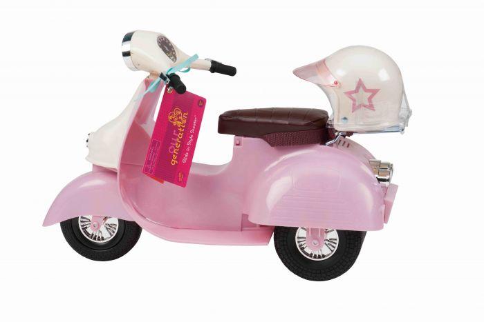 Our Generation Scooter - Pink & Ivory - The Toy Wagon