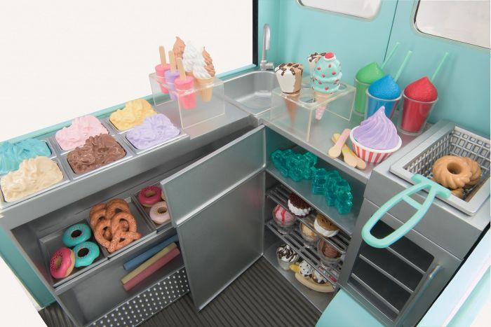 Our Generation Ice Cream Truck - Mint - The Toy Wagon