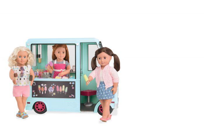 Our Generation Ice Cream Truck - Mint - The Toy Wagon