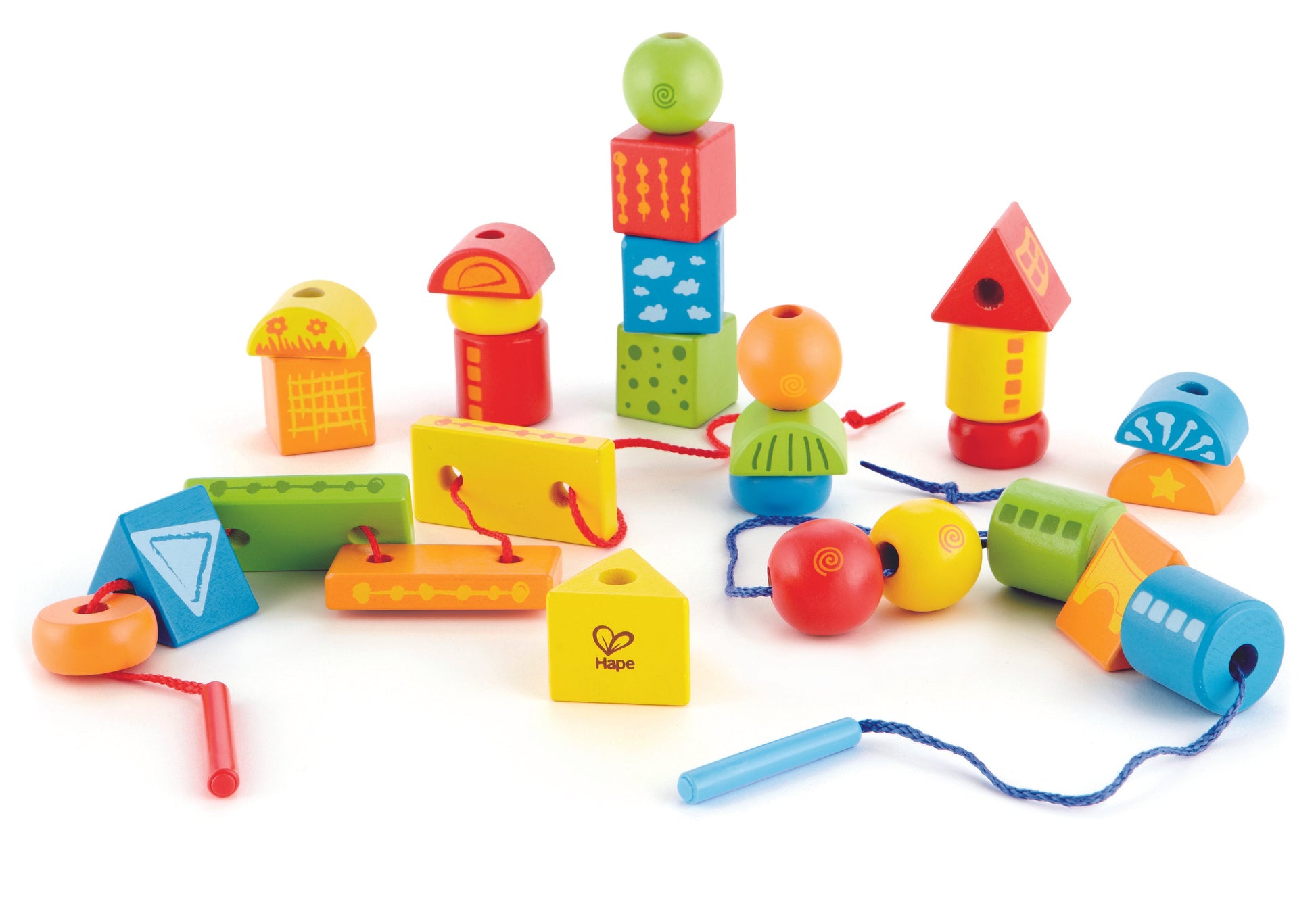 Hape String-Along Shapes The Toy Wagon