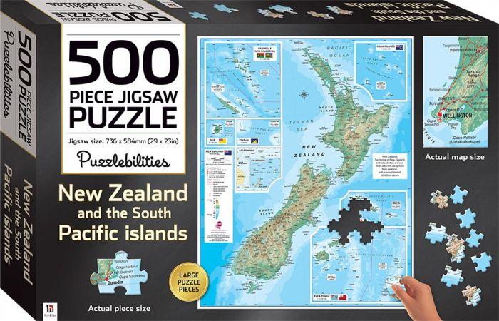 New Zealand 500 Piece Jigsaw Puzzle will help you test your kids mind and your puzzles skills.