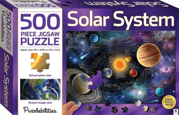 Puzzlebilities Solar System 500pc will help your kids minds and your puzzles skills.
