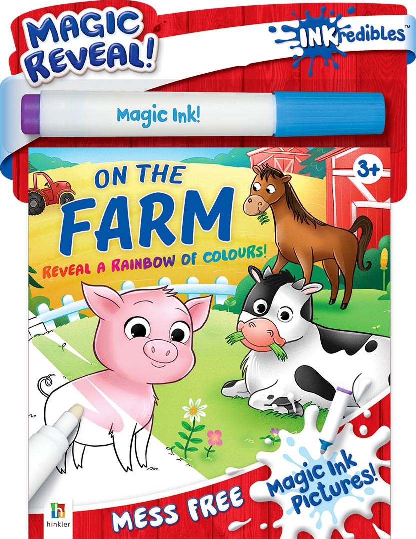 Inkredibles Magic Ink Pictures On the Farm The Toy Wagon