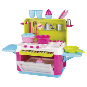 Magic Kitchen with 28 Accessories The Toy Wagon