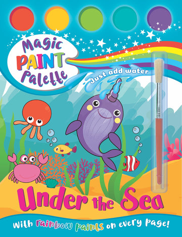 Magic Paint Palette: Under the Sea The Toy Wagon