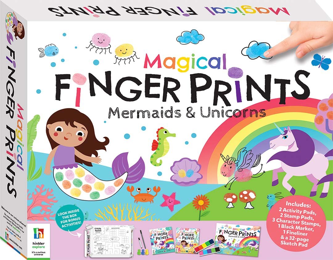 Magical Picture Perfect Finger Prints Kit The Toy Wagon