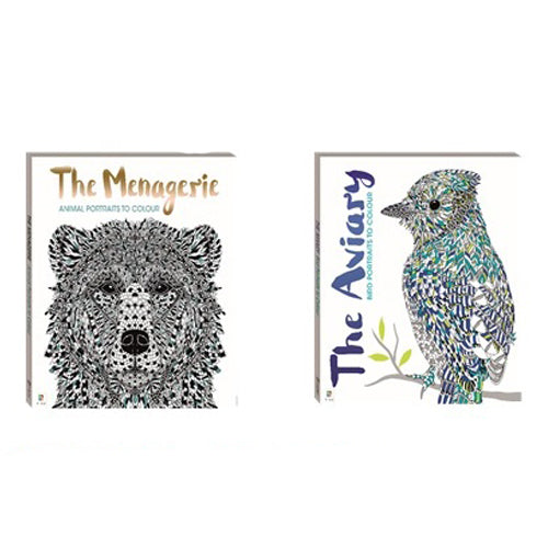 Michael O’Mara Colouring Book The Aviary Colouring Book 3T