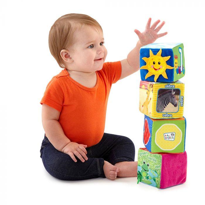 Baby Einstein Explore & Discover Soft Blocks - The Toy Wagon