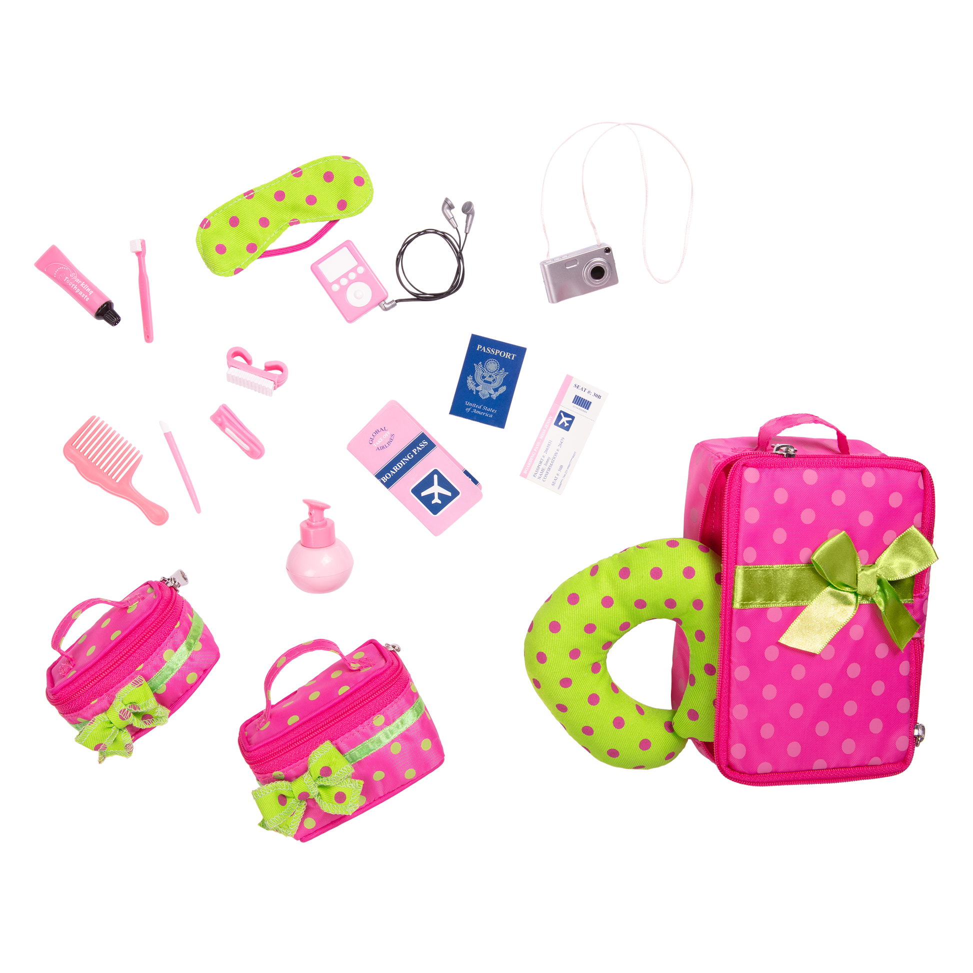 Toy hot sale luggage set