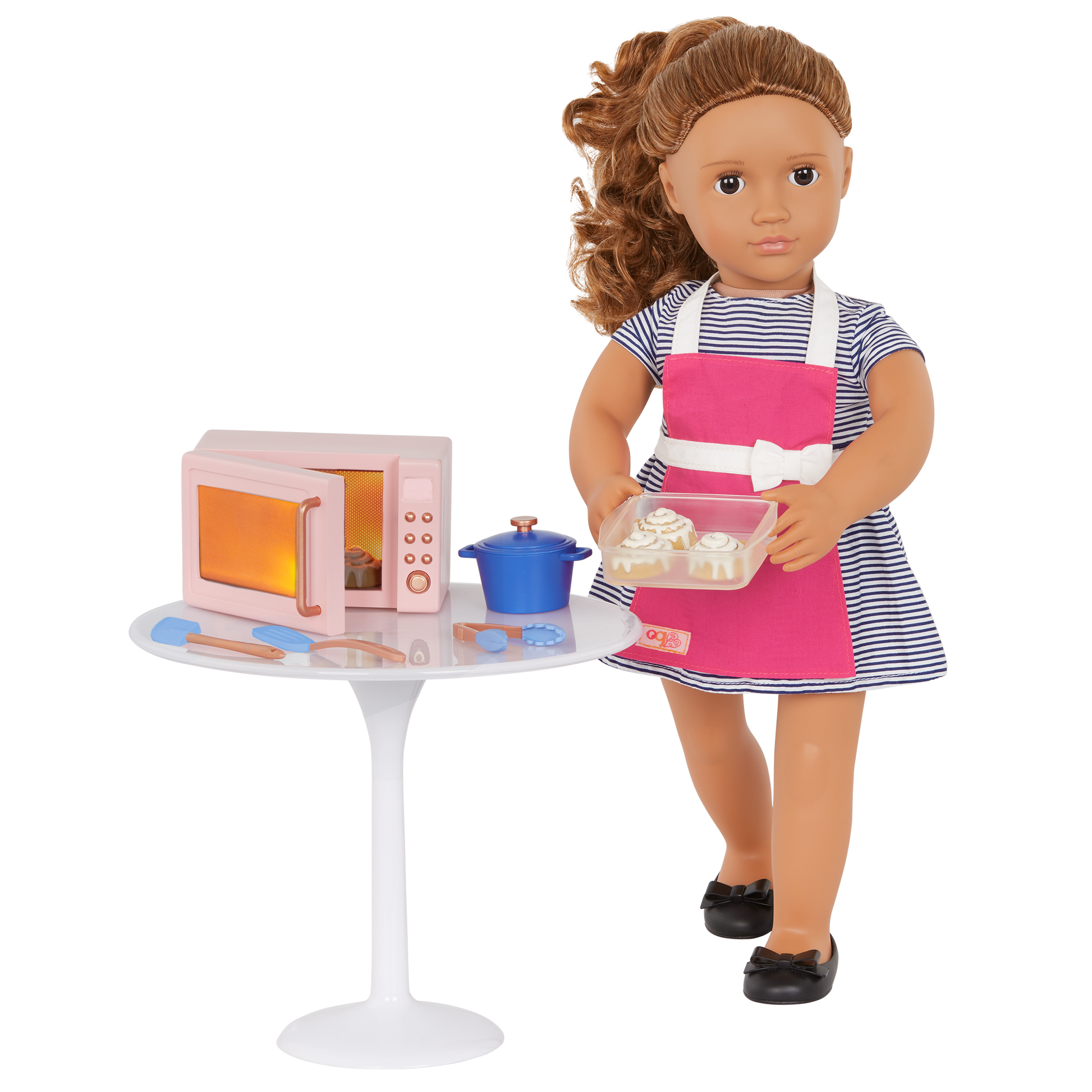 Our Generation Accessory Set - Cooking Appliance Set with Microwave The Toy Wagon