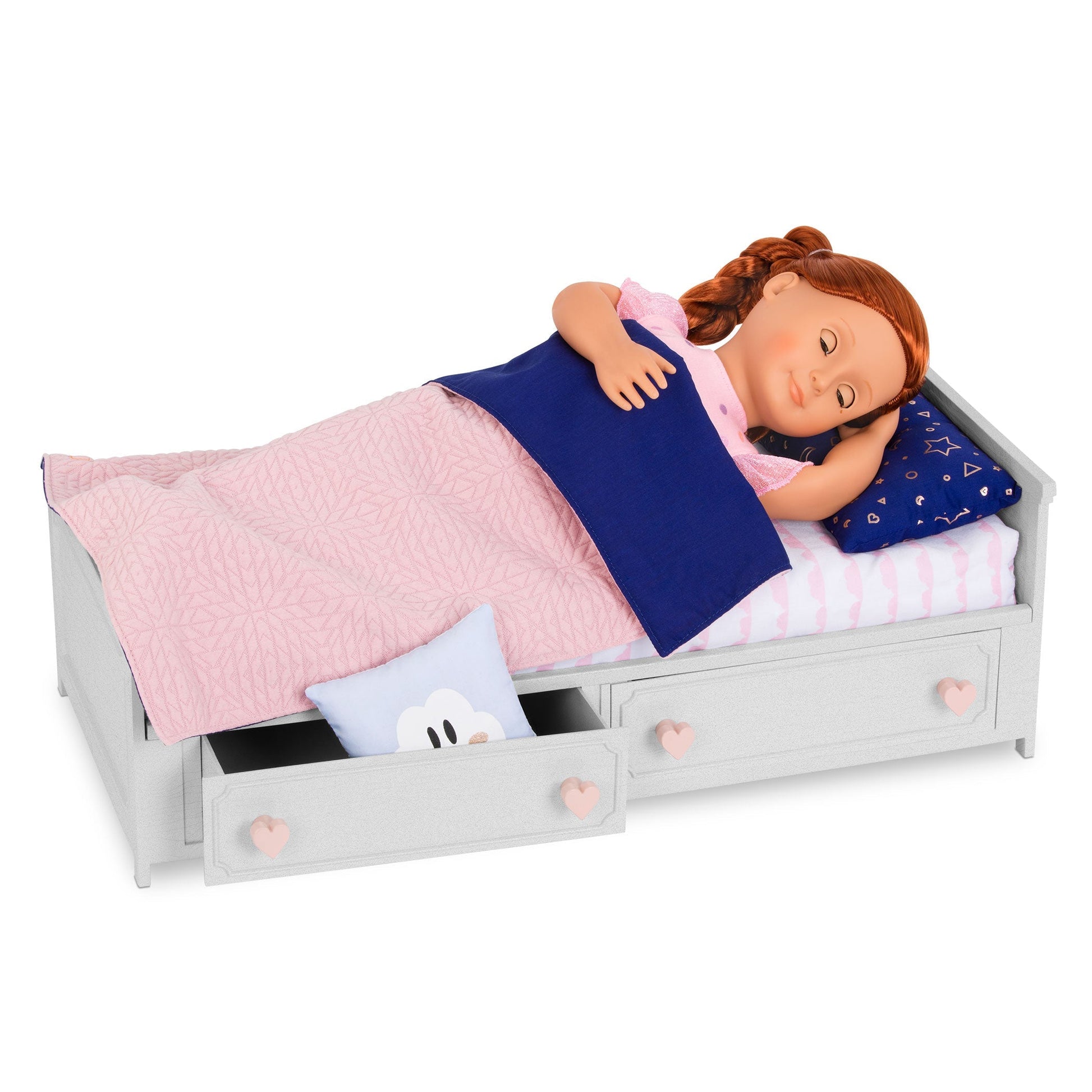 Our Generation Accessory - Starry Slumbers Platform Bed The Toy Wagon