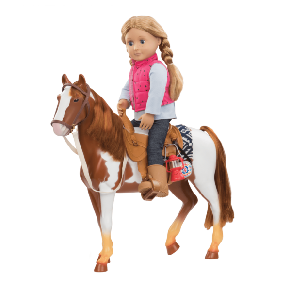 Our Generation  Horse 20" Trail Riding The Toy Wagon