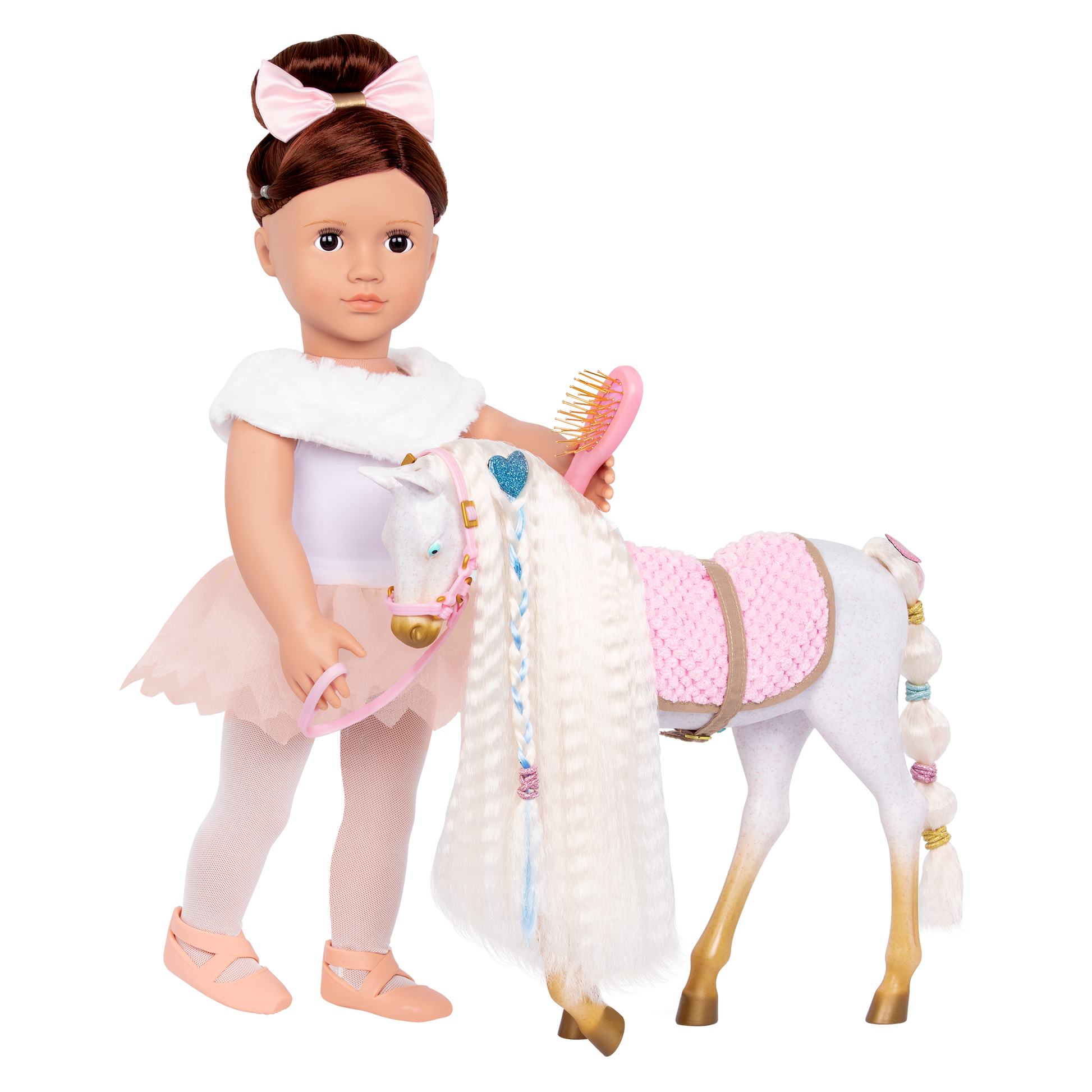 Our Generation  Horse Foal - Andalusian Hair Play Foal The Toy Wagon