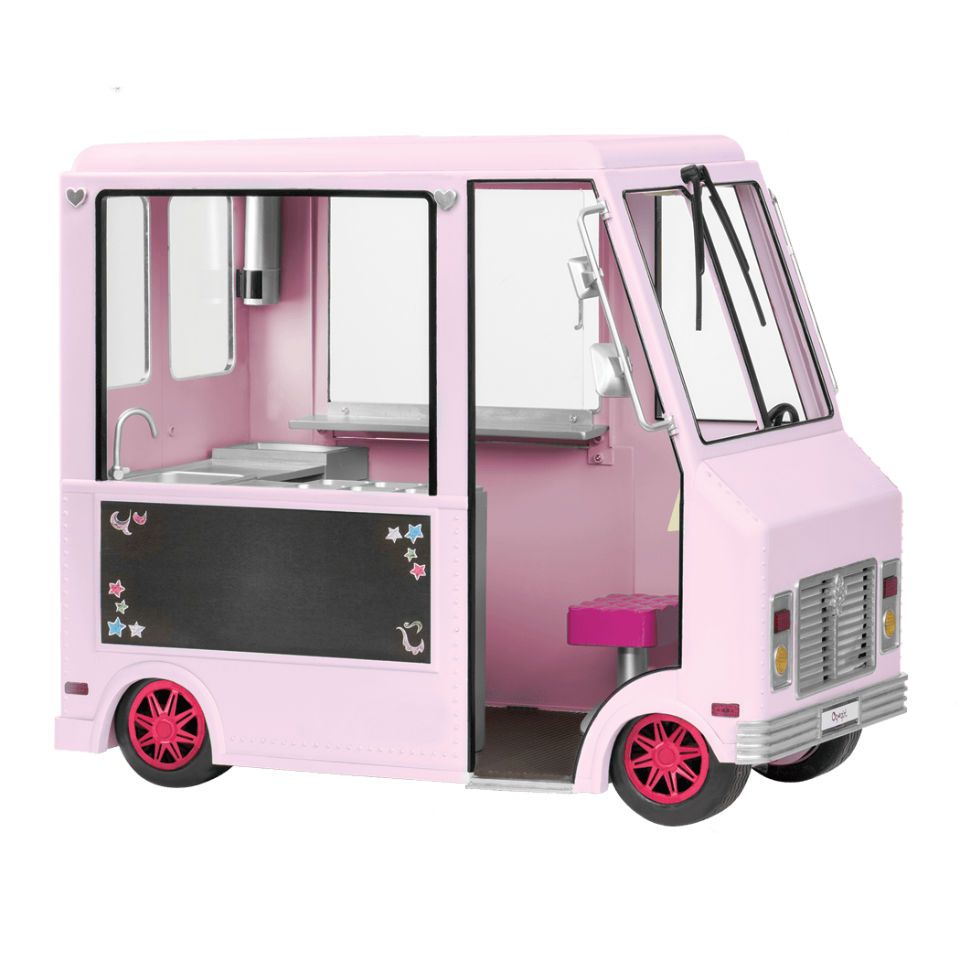 Our Generation Ice Cream Truck - Pink The Toy Wagon