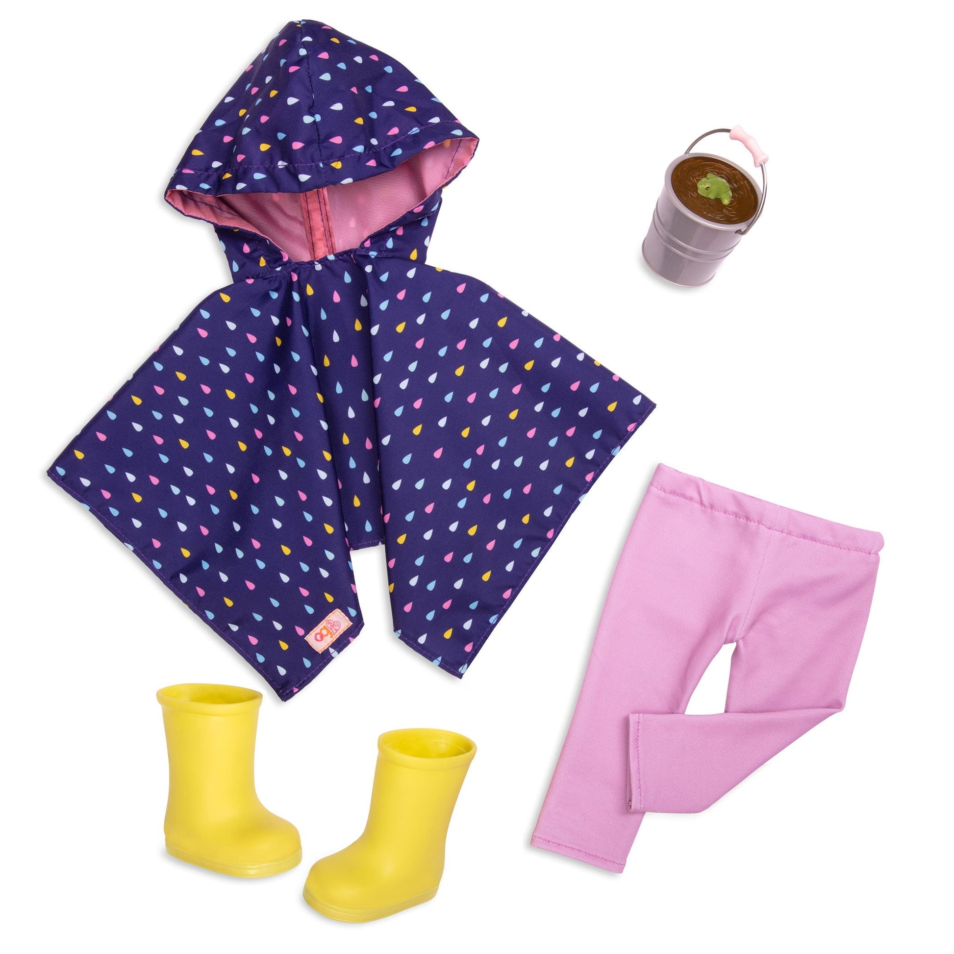 Our Generation Regular Outfit - Raincoat & Boots The Toy Wagon