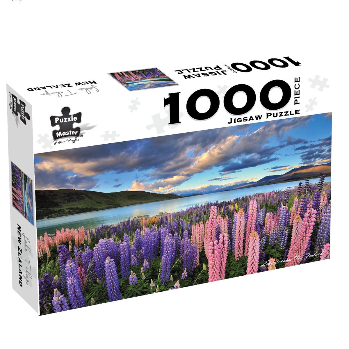 Premium Cut 1000pc Puzzle: Lake Tekapo The Toy Wagon