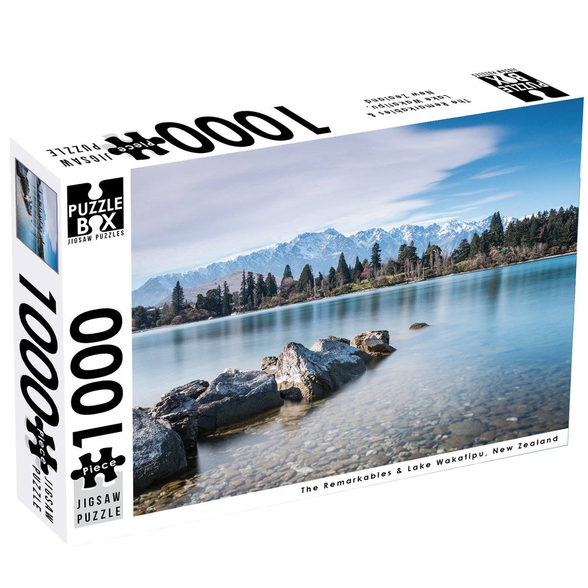 Premium Cut 1000pc Puzzle: Remarkables & Lake Wakatipu The Toy Wagon
