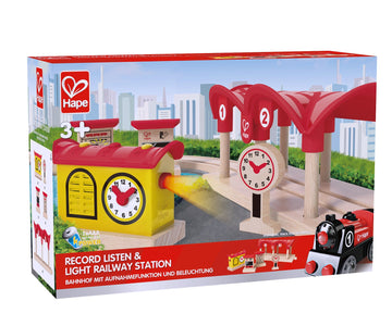 Record Listen & Light Railway Station The Toy Wagon